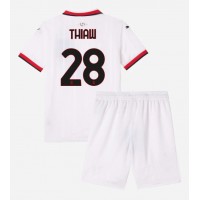 AC Milan Malick Thiaw #28 Udebanesæt Børn 2024-25 Kortærmet (+ Korte bukser)